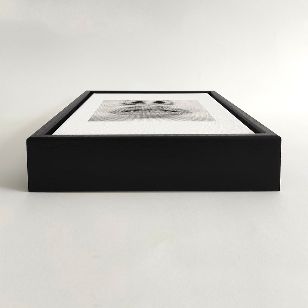 Talk to me N.001 - Framed Canvas