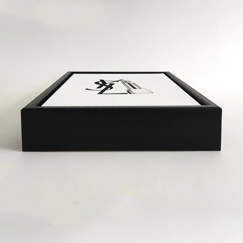 Monochrome Luxury N.003 - Framed Canvas - Veronica Colanero