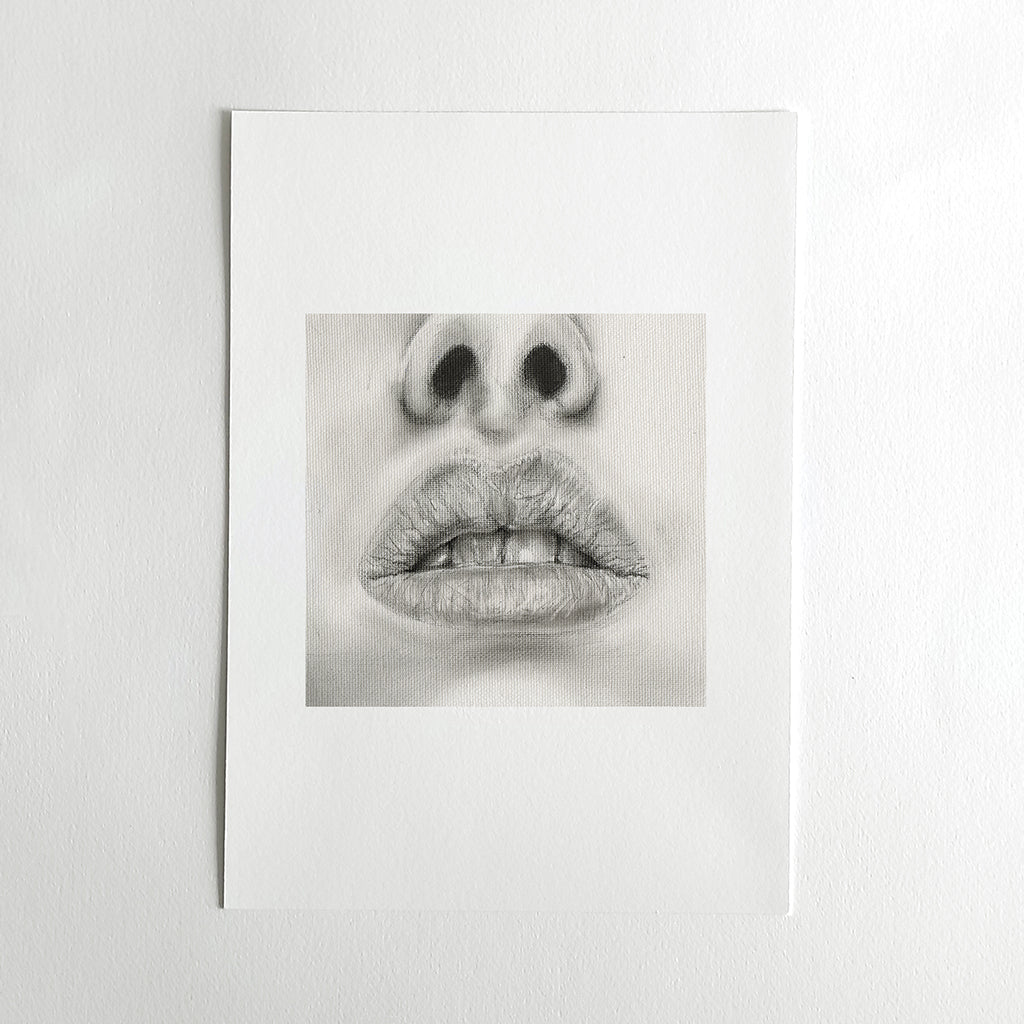 Talk to me N.001 - Giclée Art Print 308 gsm cotton paper