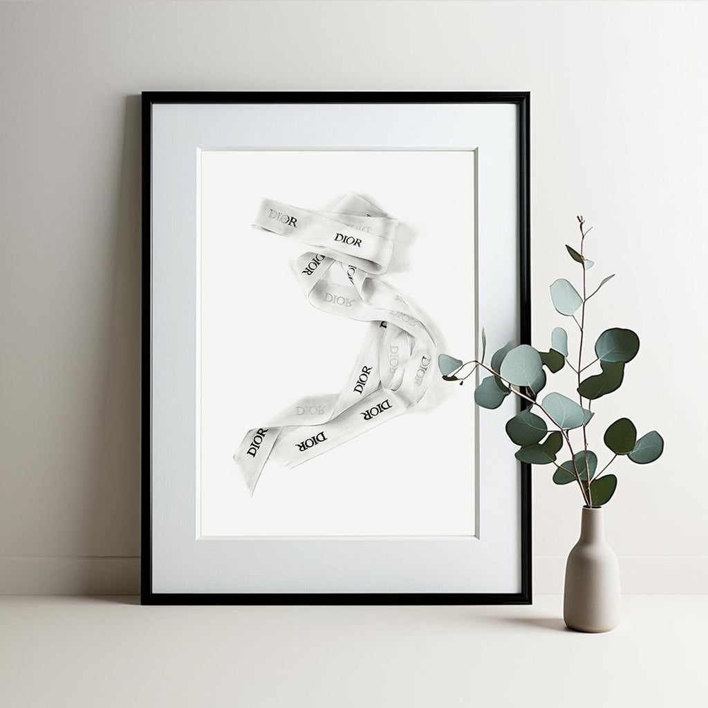 Dioribbon - Giclée Art Print 310 gsm textured paper