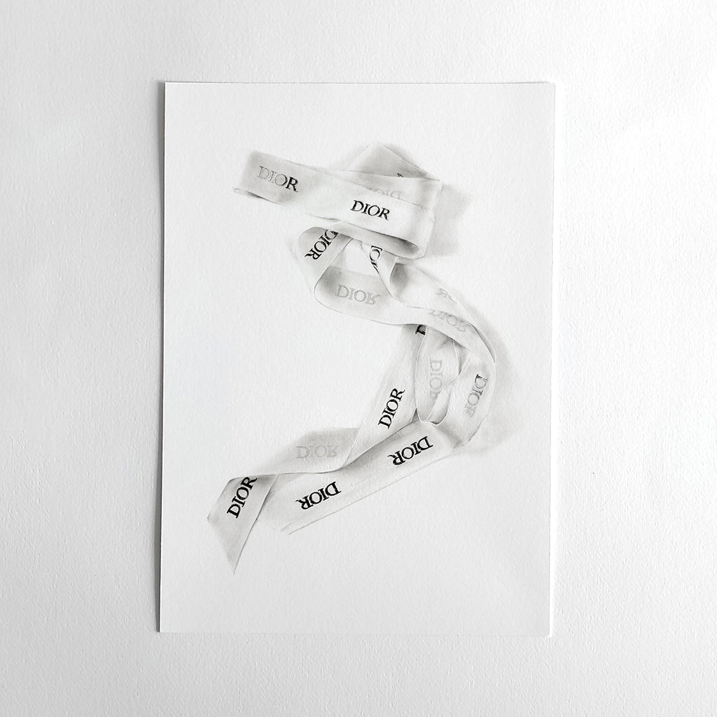 Dioribbon - Giclée Art Print 310 gsm textured paper