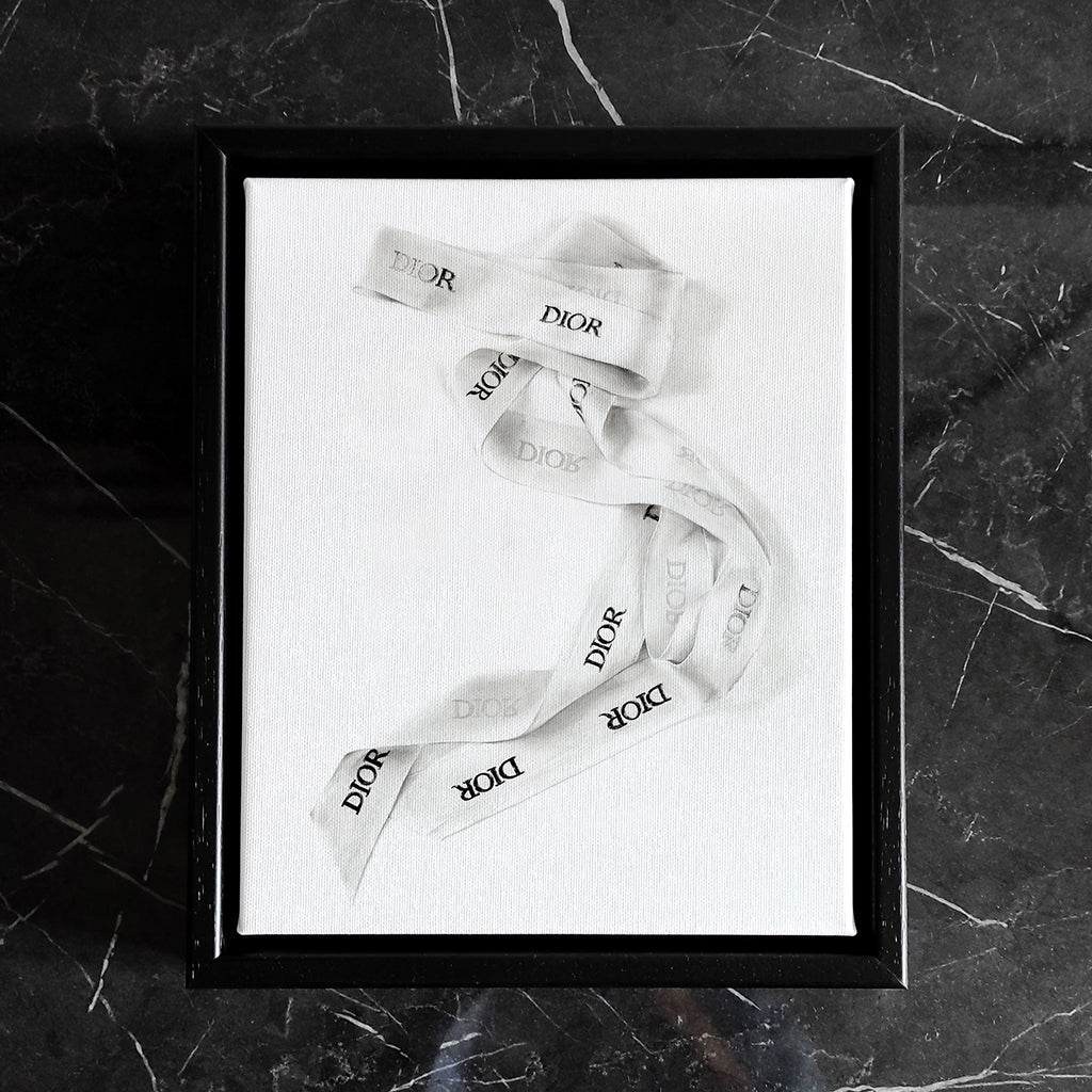 Dioribbon – Framed Canvas