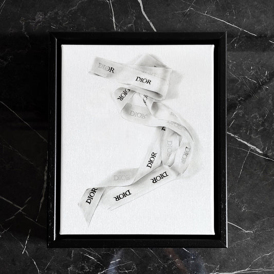 Dioribbon – Framed Canvas