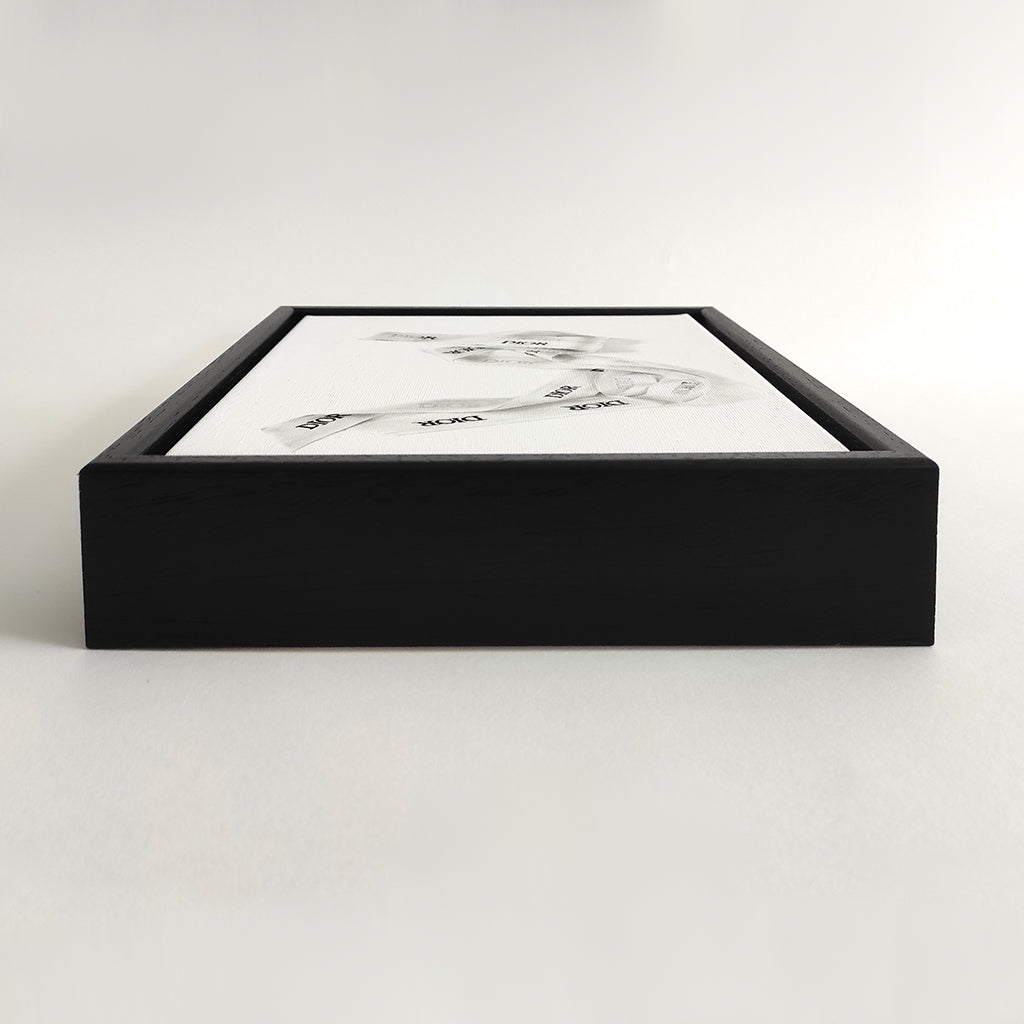 Dioribbon – Framed Canvas