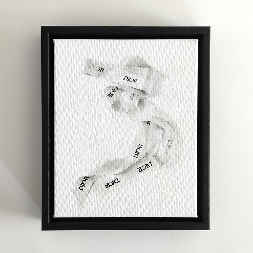 Dioribbon – Framed Canvas
