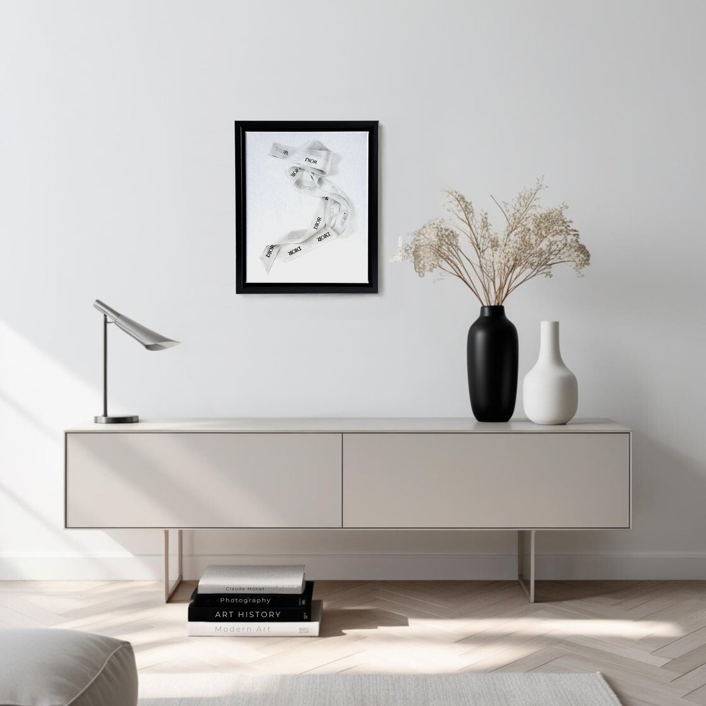 Dioribbon – Framed Canvas