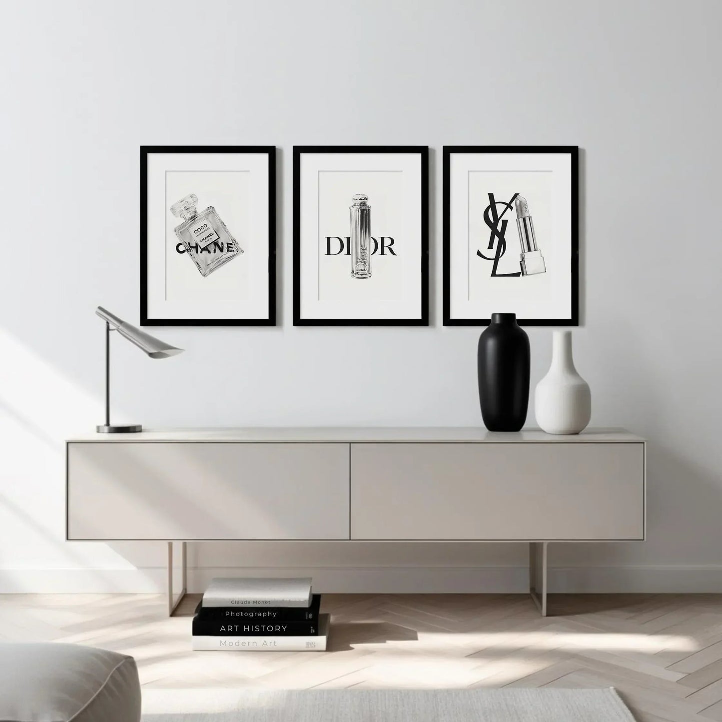Monochrome Luxury N.001 - Print on Canvas 400 gsm - Veronica Colanero