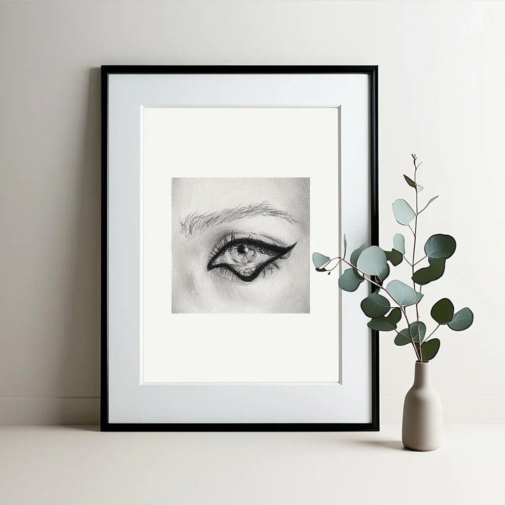 Look at me N.003 - Giclée Art Print 308 gsm cotton paper - Veronica Colanero