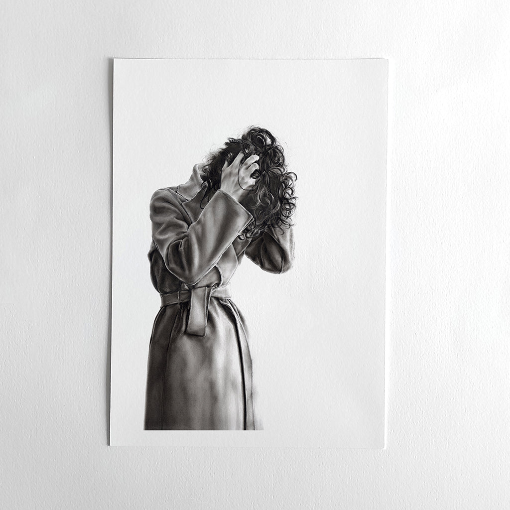 Pause - Giclée Art Print 310 gsm textured paper