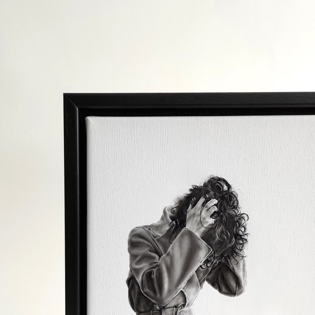 Pause - Framed Canvas