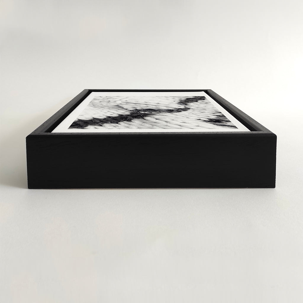 The Silence of Wool N.001 - Framed Canvas - Veronica Colanero