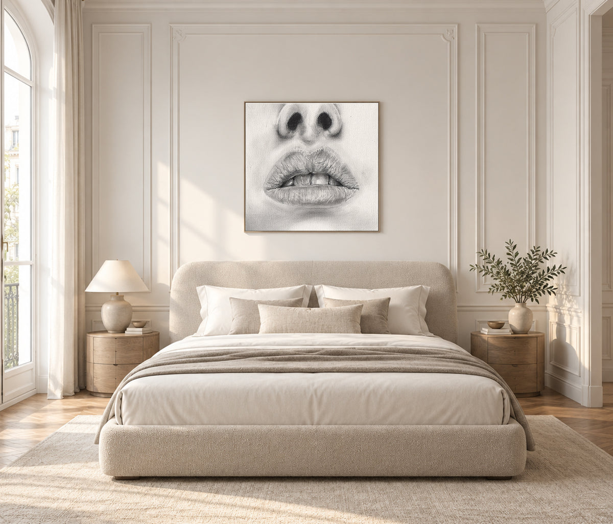 Talk to Me 001 - Canvas Print