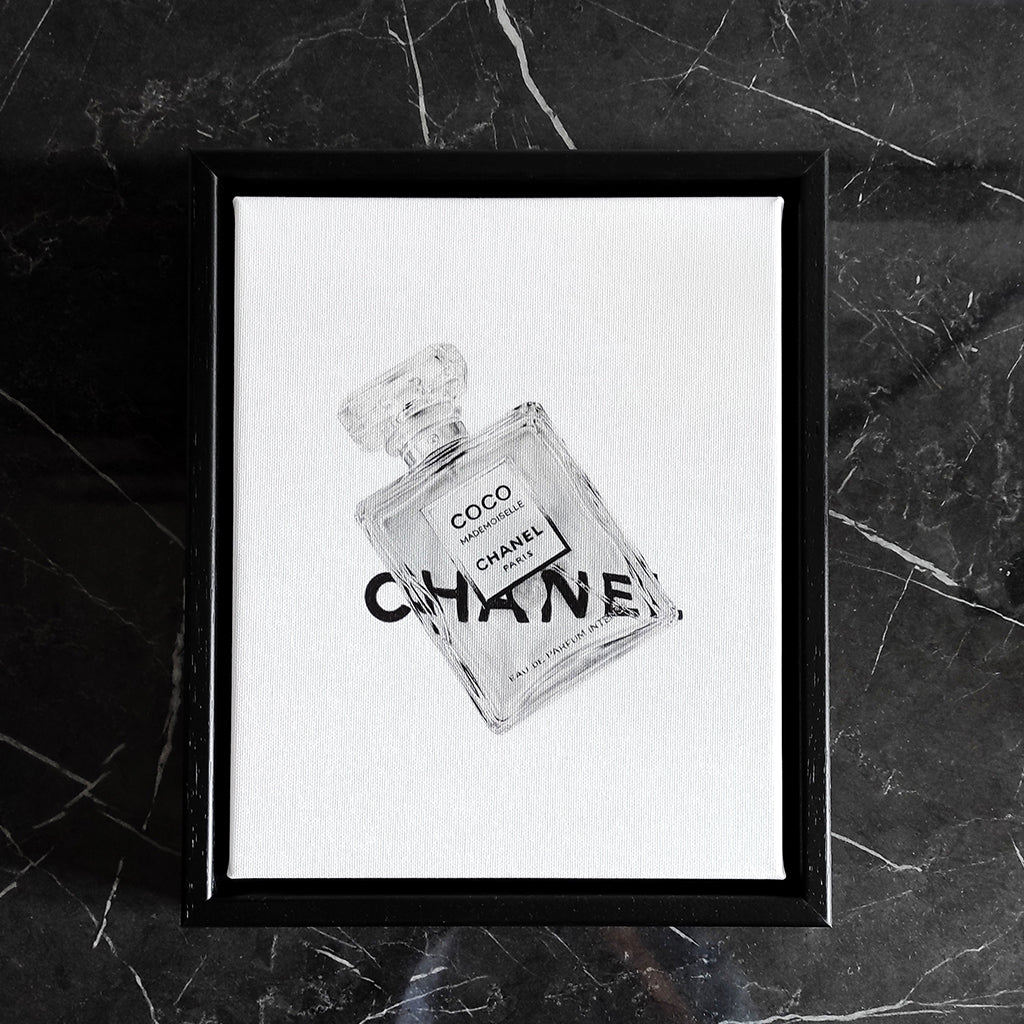 Monochrome Luxury N.001 - Framed Canvas