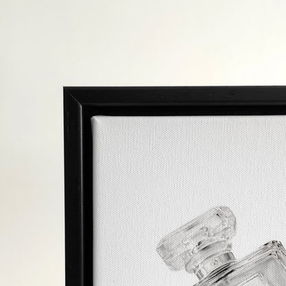 Monochrome Luxury N.001 - Framed Canvas