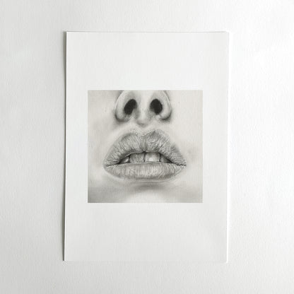 Talk to me N.001 - Giclée Art Print 308 gsm cotton paper
