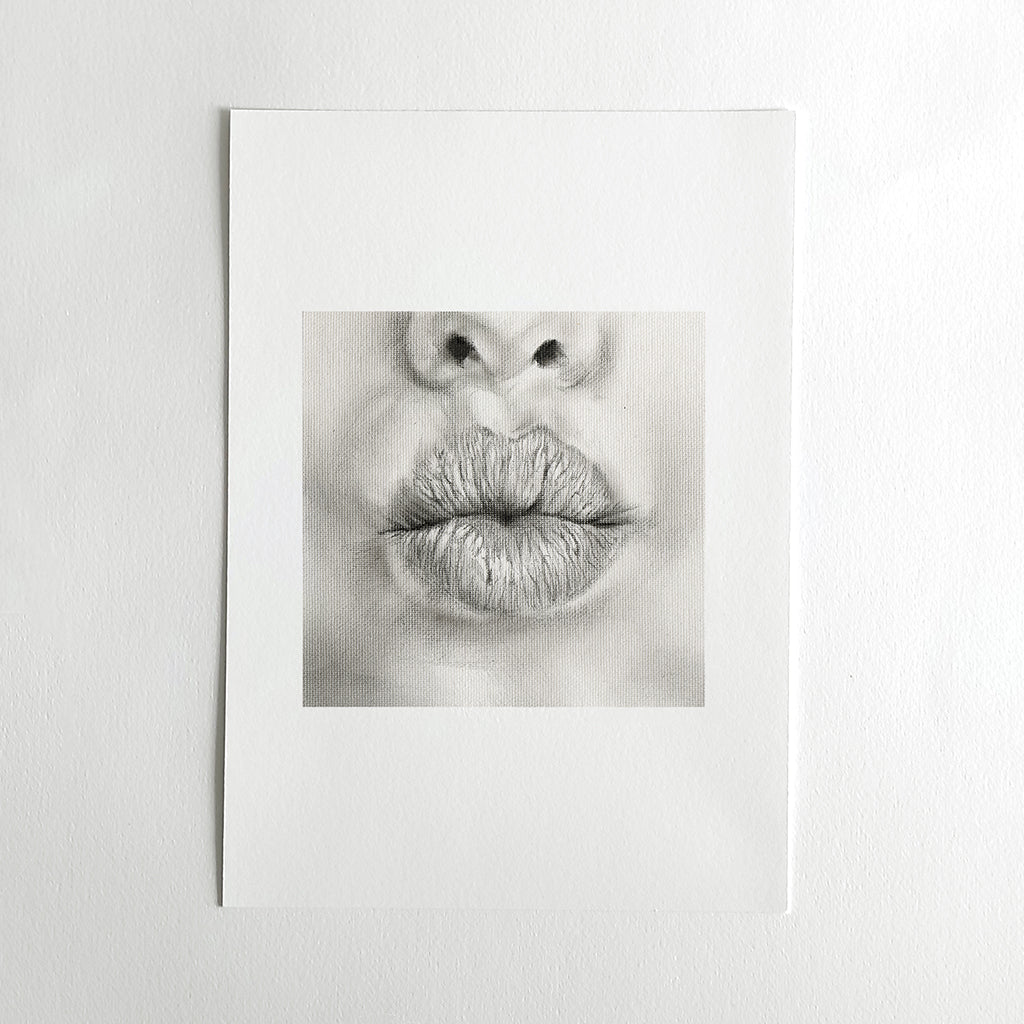 Talk to me N.002 - Giclée Art Print 308 gsm cotton paper