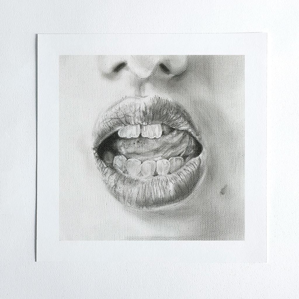 Talk to me N.003 - Giclée Art Print 308 gsm cotton paper - Veronica Colanero