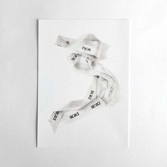 Dioribbon - Giclée Art Print 310 gsm textured paper - Veronica Colanero