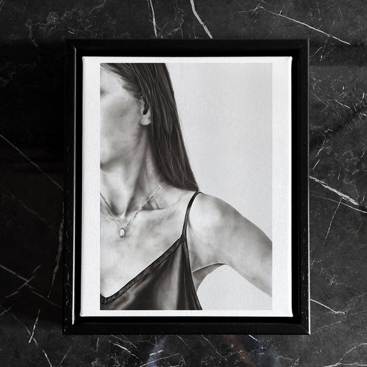 Fragments - Framed Canvas