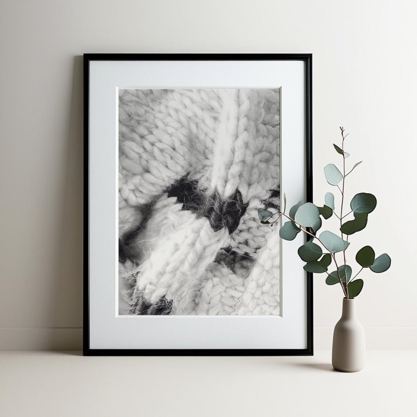 Le Silence de la Laine N.002 - Tirage Giclée sur papier texturé