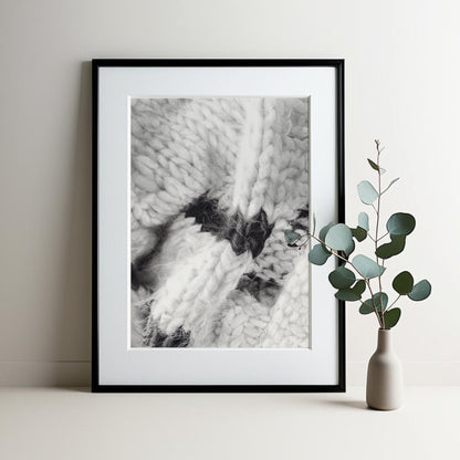 Le Silence de la Laine N.002 - Tirage Giclée sur papier texturé
