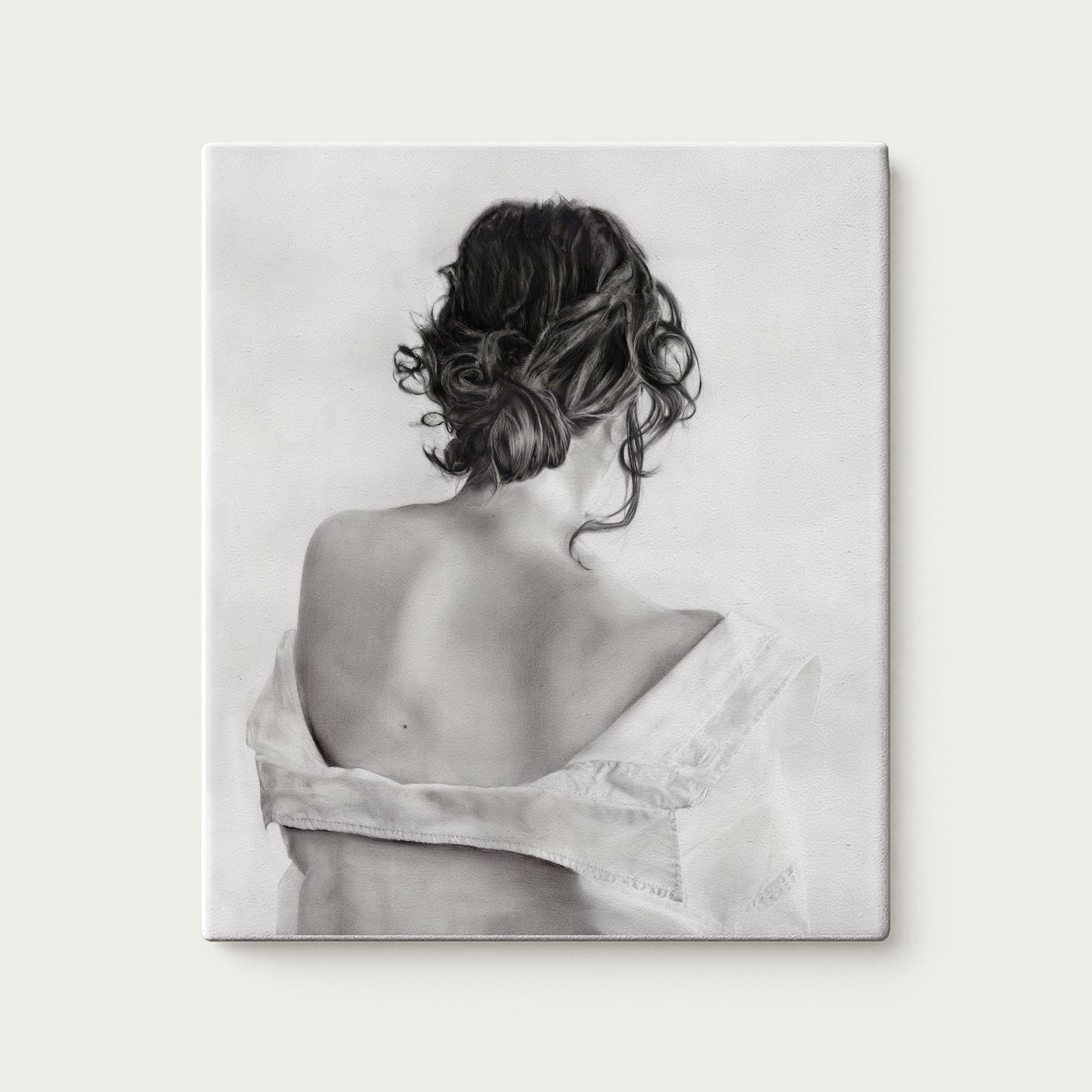 White (2026) - Stretched Canvas
