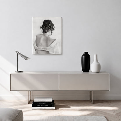 White (2026) - Stretched Canvas