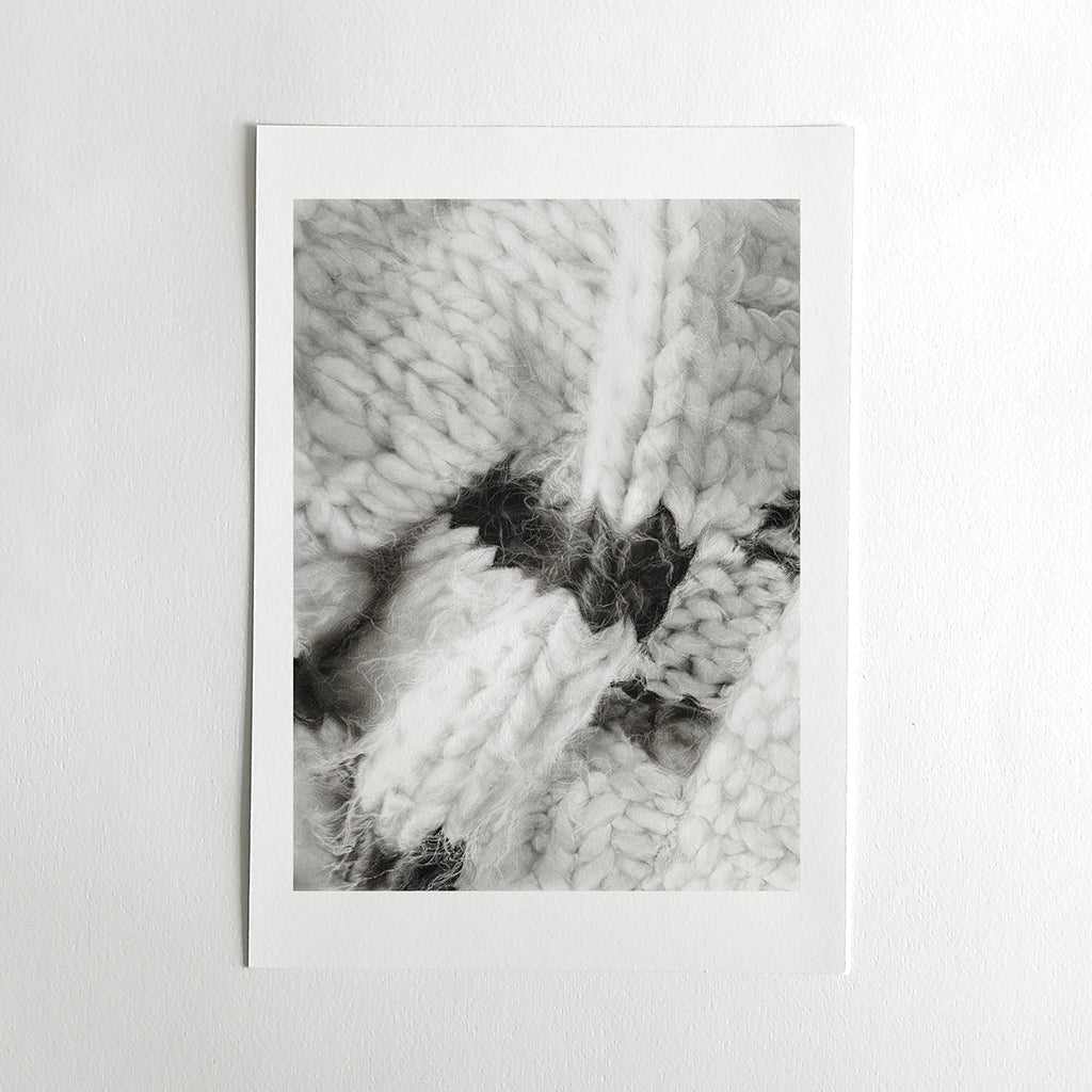 Le Silence de la Laine N.002 - Tirage Giclée sur papier texturé