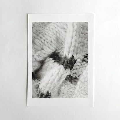 Le Silence de la Laine N.002 - Tirage Giclée sur papier texturé