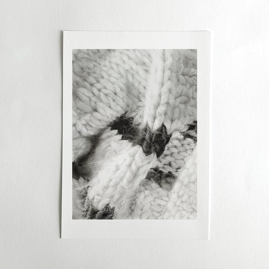 The Silence of Wool N.002 – Fine Art Print on Textured Paper