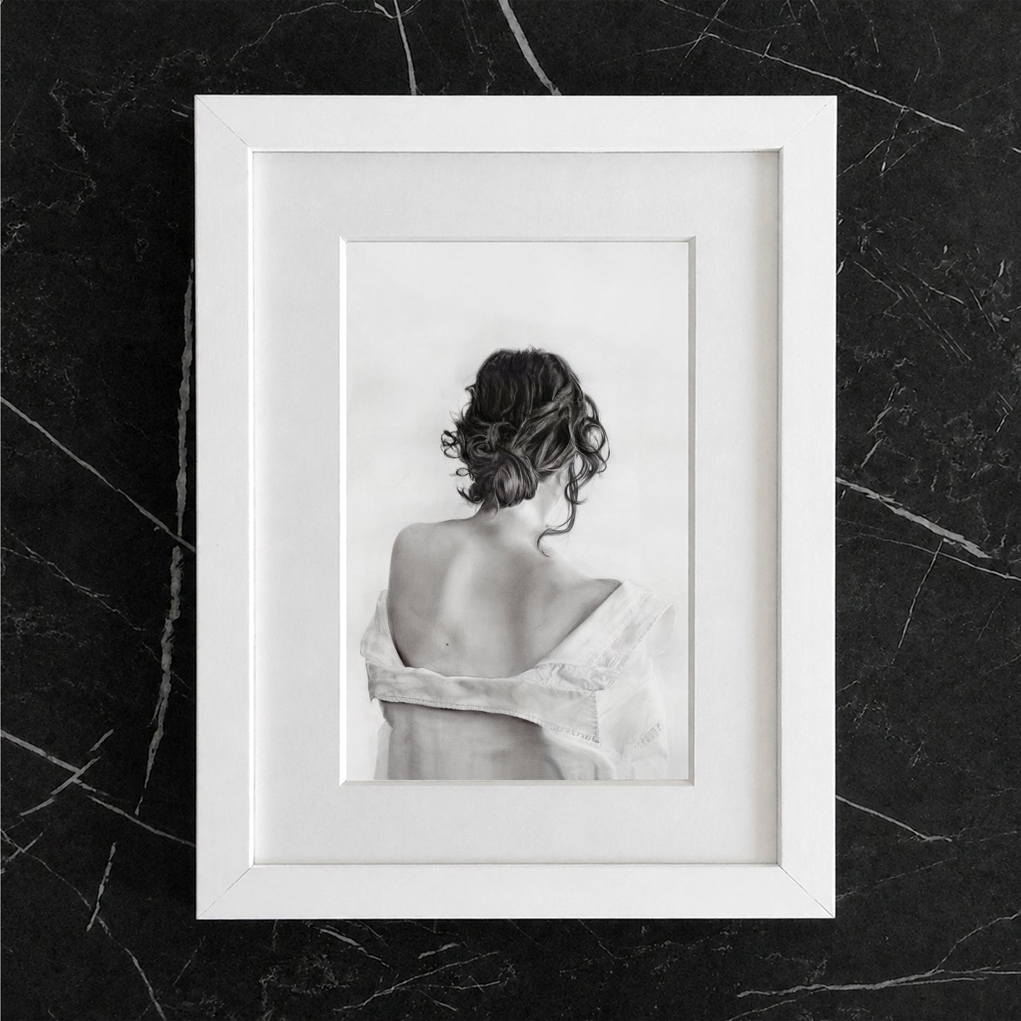 White (2026) – Tirage d’art encadrée