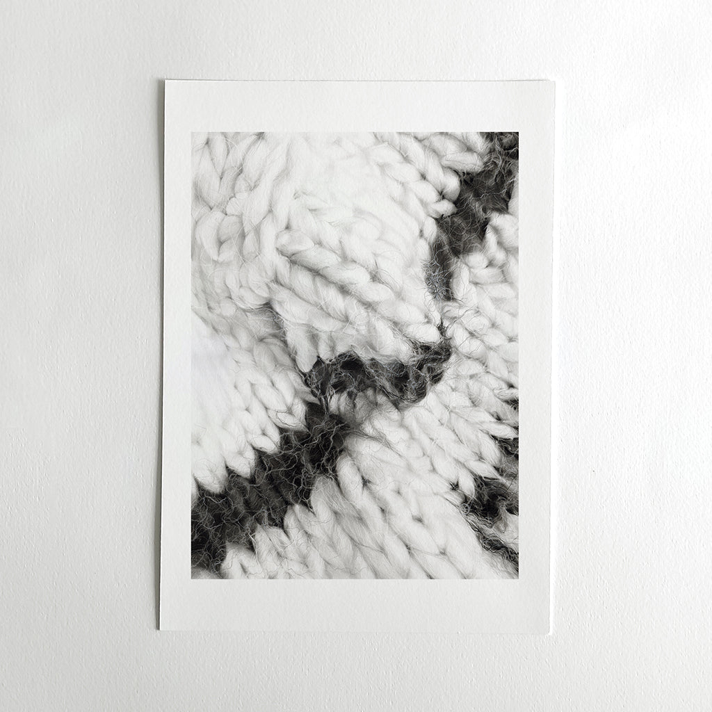 The Silence of Wool N.001 - Giclée Art Print 310 gsm textured paper - Veronica Colanero