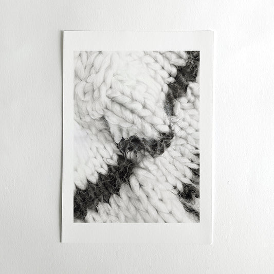 The Silence of Wool N.001 - Giclée Art Print 310 gsm textured paper - Veronica Colanero