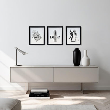 Monochrome Luxury N.002 - Framed Canvas
