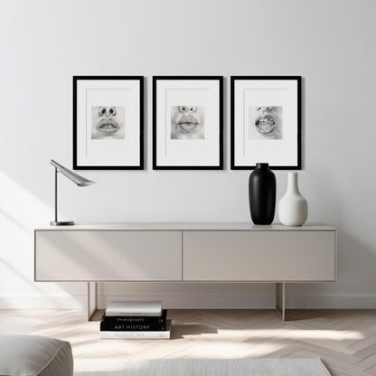 Talk to me N.002 - Giclée Art Print 308 gsm cotton paper