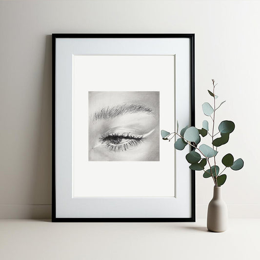 Look at me N.001 - Giclée Art Print 308 gsm cotton paper