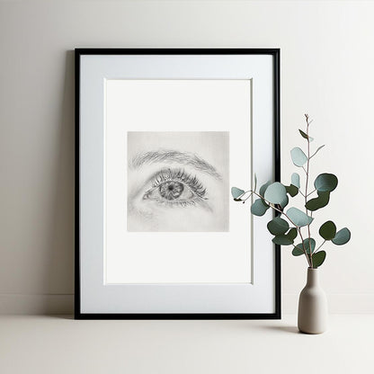 Look at me N.002 - Giclée Art Print 308 gsm cotton paper