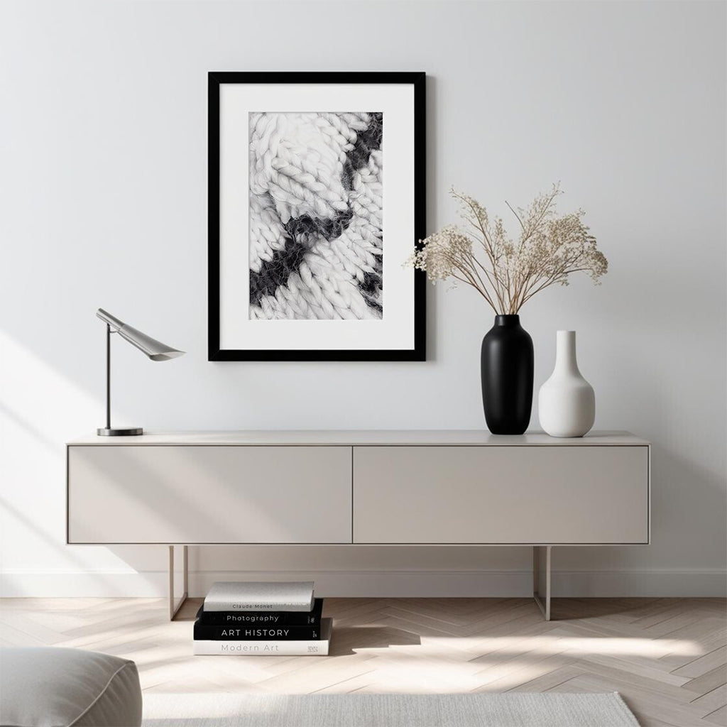 The Silence of Wool N.001 - Giclée Art Print 310 gsm textured paper - Veronica Colanero