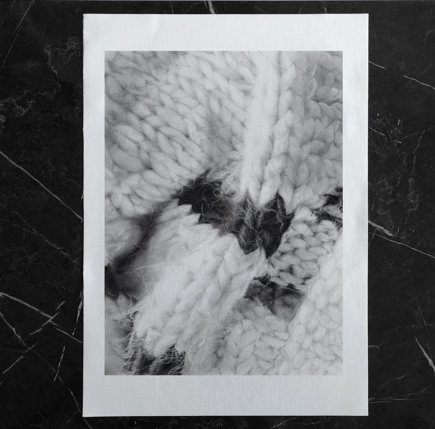 The Silence of Wool N.002 - Print on Canvas 400 gsm