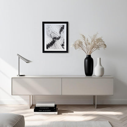 The Silence of Wool N.001 - Framed Canvas - Veronica Colanero