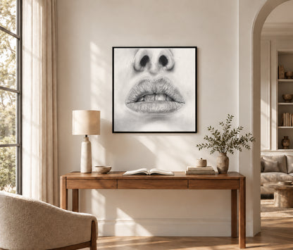 Talk to Me 001 - Canvas Print