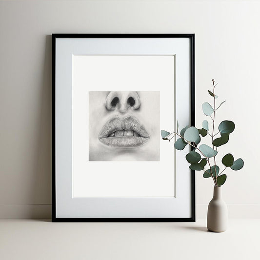 Talk to me N.001 - Giclée Art Print 308 gsm cotton paper