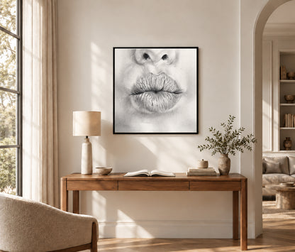 Talk to Me 002 - Canvas Print