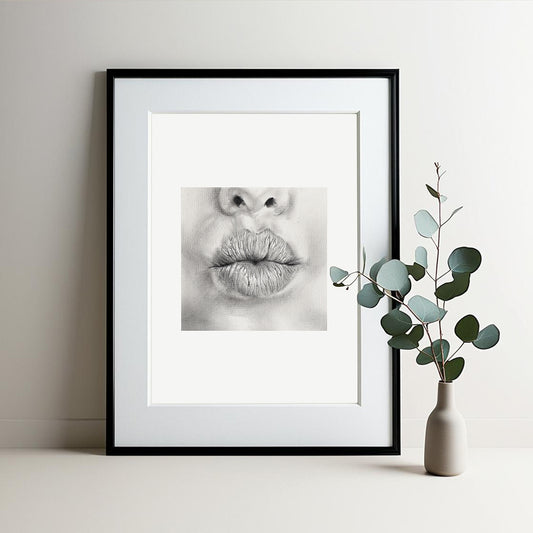 Talk to me N.002 - Giclée Art Print 308 gsm cotton paper