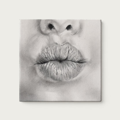 Talk to Me 002 - Canvas Print