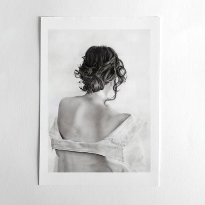 White (2026) – Tirage d’art sur papier texturé