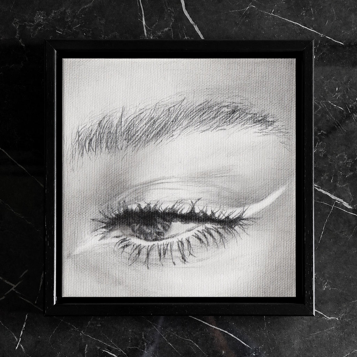 Look at Me 001 - Canvas Print