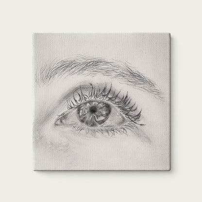 Look at Me 002 - Canvas Print