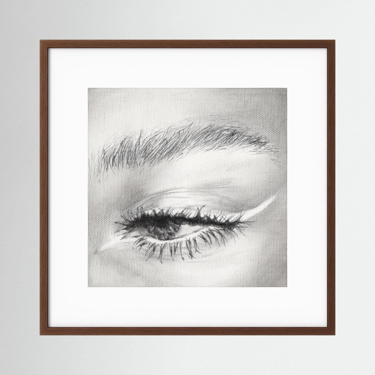 Look at Me 001 - Framed Art Print