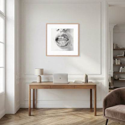 Talk to Me 003 - Framed Art Print